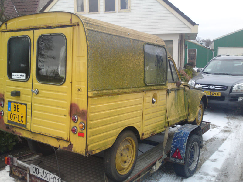 We are building a 2cv pick up on a acdyane chassis